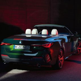 The design of the BMW 4 Series Convertible.