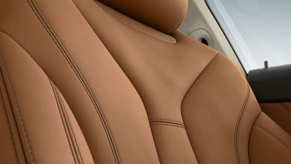 BMW Individual extended leather trim 'Merino' Cognac. G15 BMW 8 Series Coupé, focus seat, BMW Individual extended leather trim 'Merino' Cognac. G15