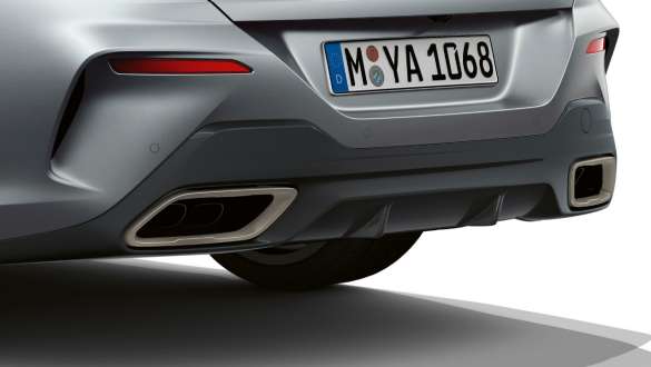 Freeform tailpipes G16 BMW 8 Series Gran Coupé, freeform tailpipes G16