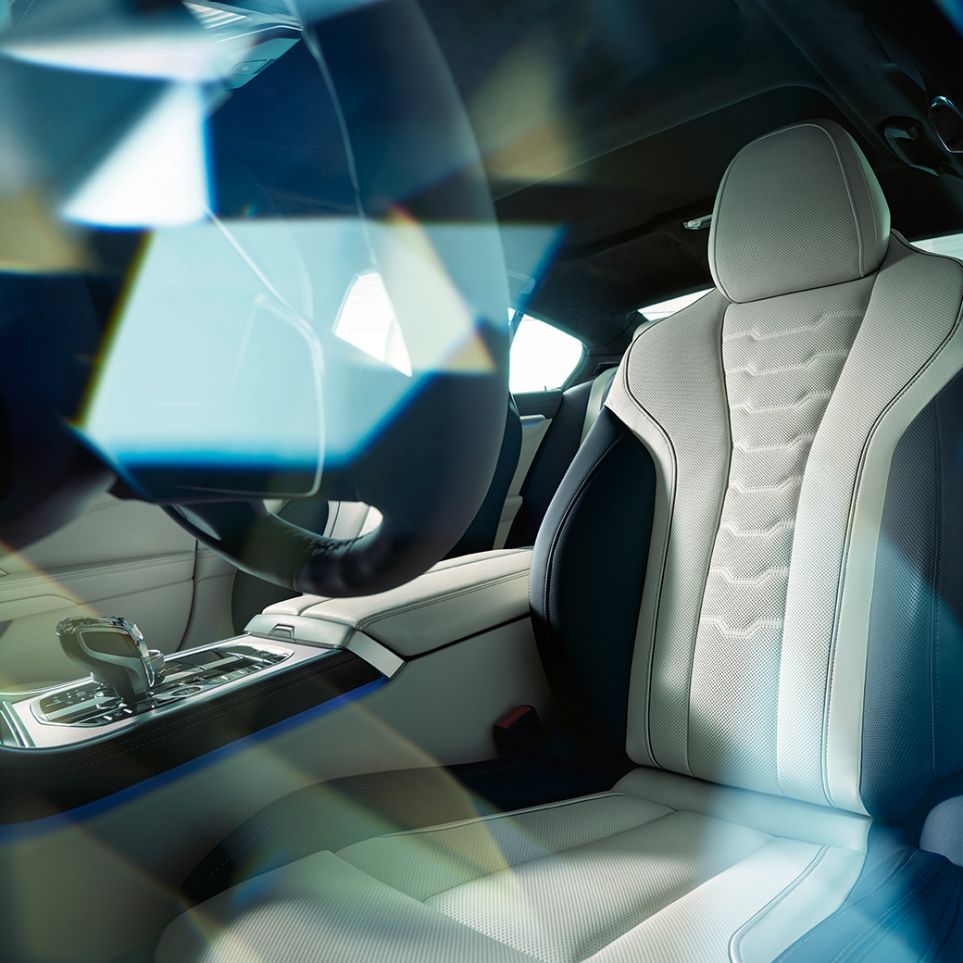 Interior design upholstery G16 BMW 8 Series Gran Coupé, Interior design upholstery G16