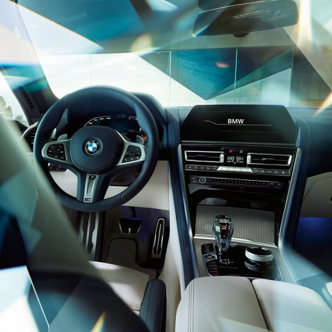 Interior design cockpit G16 BMW 8 Series Gran Coupé, interior design cockpit G16