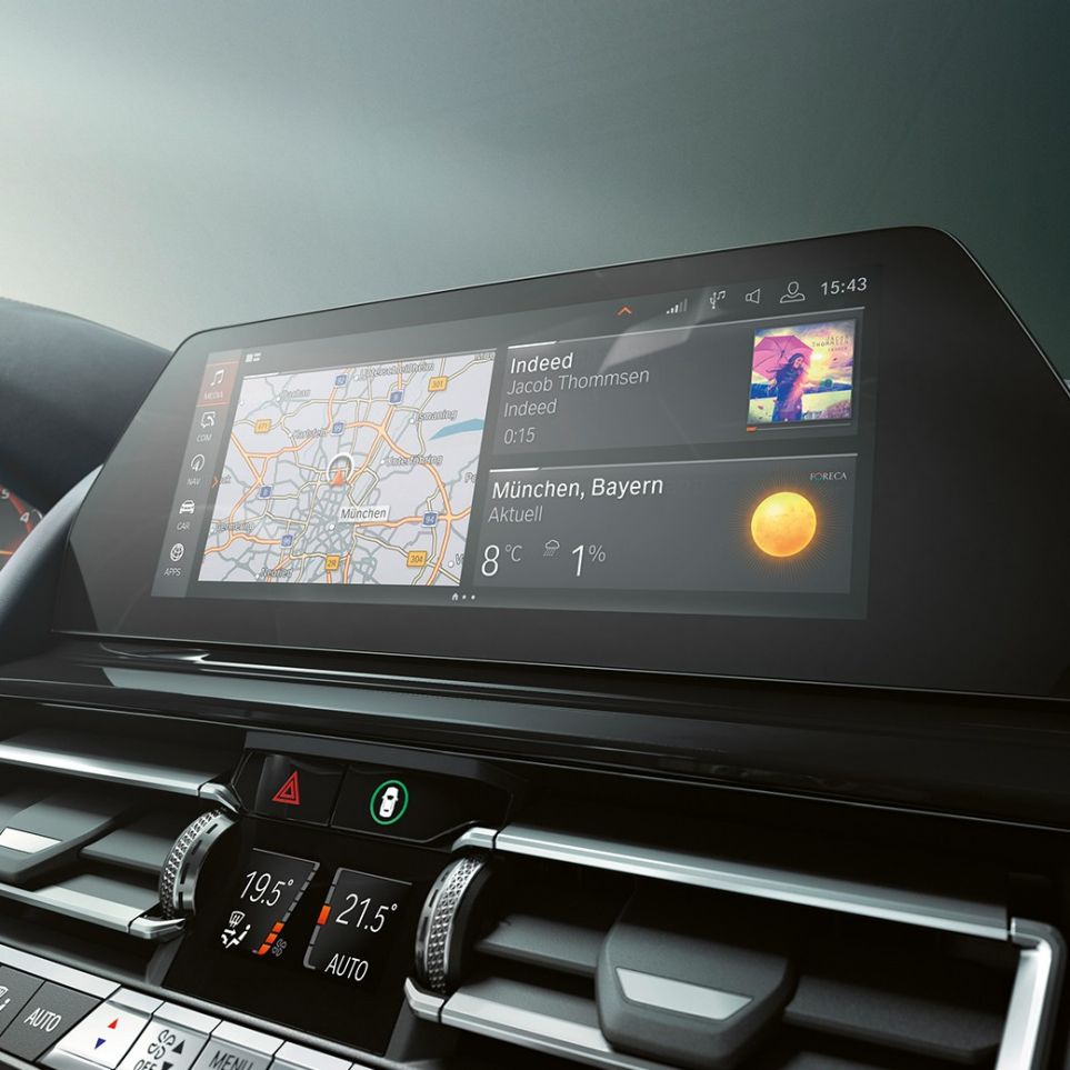 BMW Live Cockpit Professional BMW 8 Series Gran Coupé, BMW Live Cockpit Professional