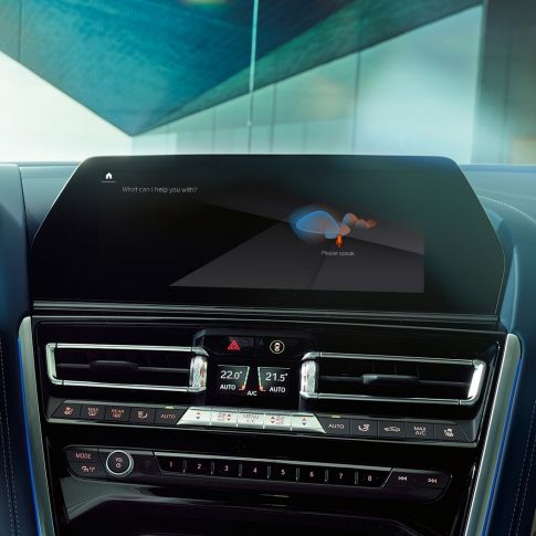 BMW Intelligent Personal Assistant BMW 8 Series Gran Coupé, BMW Intelligent Personal Assistant