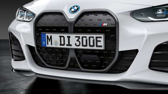 M Performance kidney grille in carbon fibre BMW i4 eDrive40 G26 2021