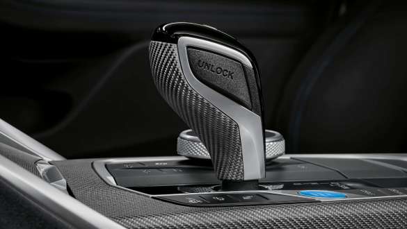 M Performance selector lever in Alcantara BMW i4 eDrive40 G26 2021