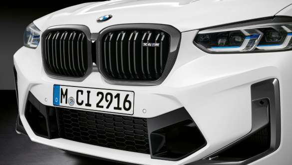 M Performance kidney grille in carbon fibre BMW X4 M Competition F98 LCI Facelift 2021