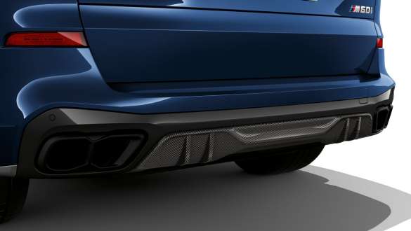 M Performance rear diffuser, carbon fibre BMW X5 G05 LCI BMW X5 G05 LCI M Performance rear diffuser, carbon fibre M Performance Parts