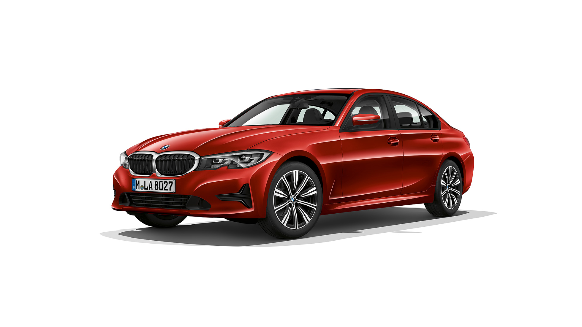 BMW 3 Series Sedan, Model Advantage. G20 Side still shot of BMW 3 Series Sedan as Model Advantage. G20