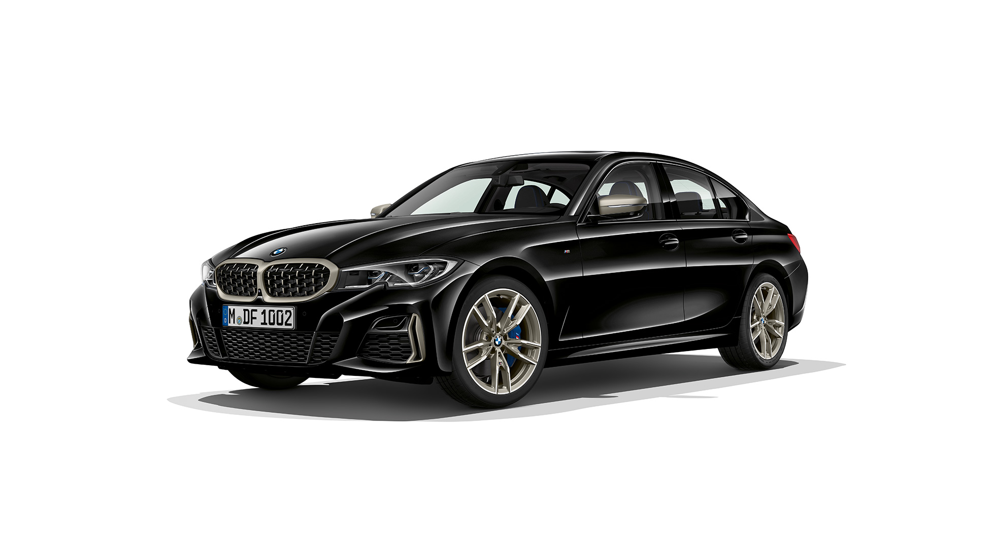 BMW 3 Series Sedan, BMW M340i xDrive. G20 Side still shot of BMW 3 Series Sedan as M340i xDrive. G20