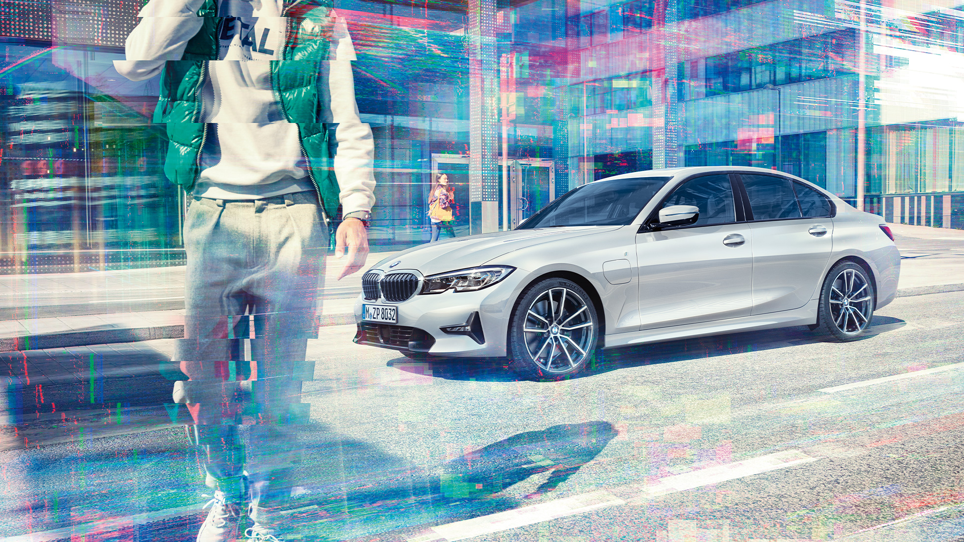 BMW 3 Series Sedan, interior. G20 Close-up of the driver's compartment in the interior of the BMW 3 Series Sedan. G20