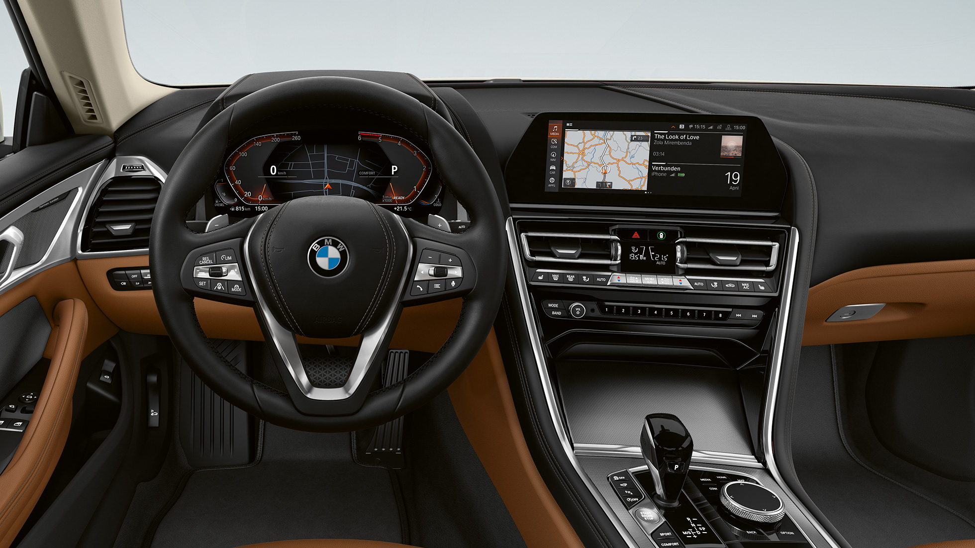 Interior trim finishers Aluminium 'Mesh effect' dark. G15 BMW 8 Series Coupé, Cockpit, Interior trim finishers Aluminium 'Mesh effect' dark. G15