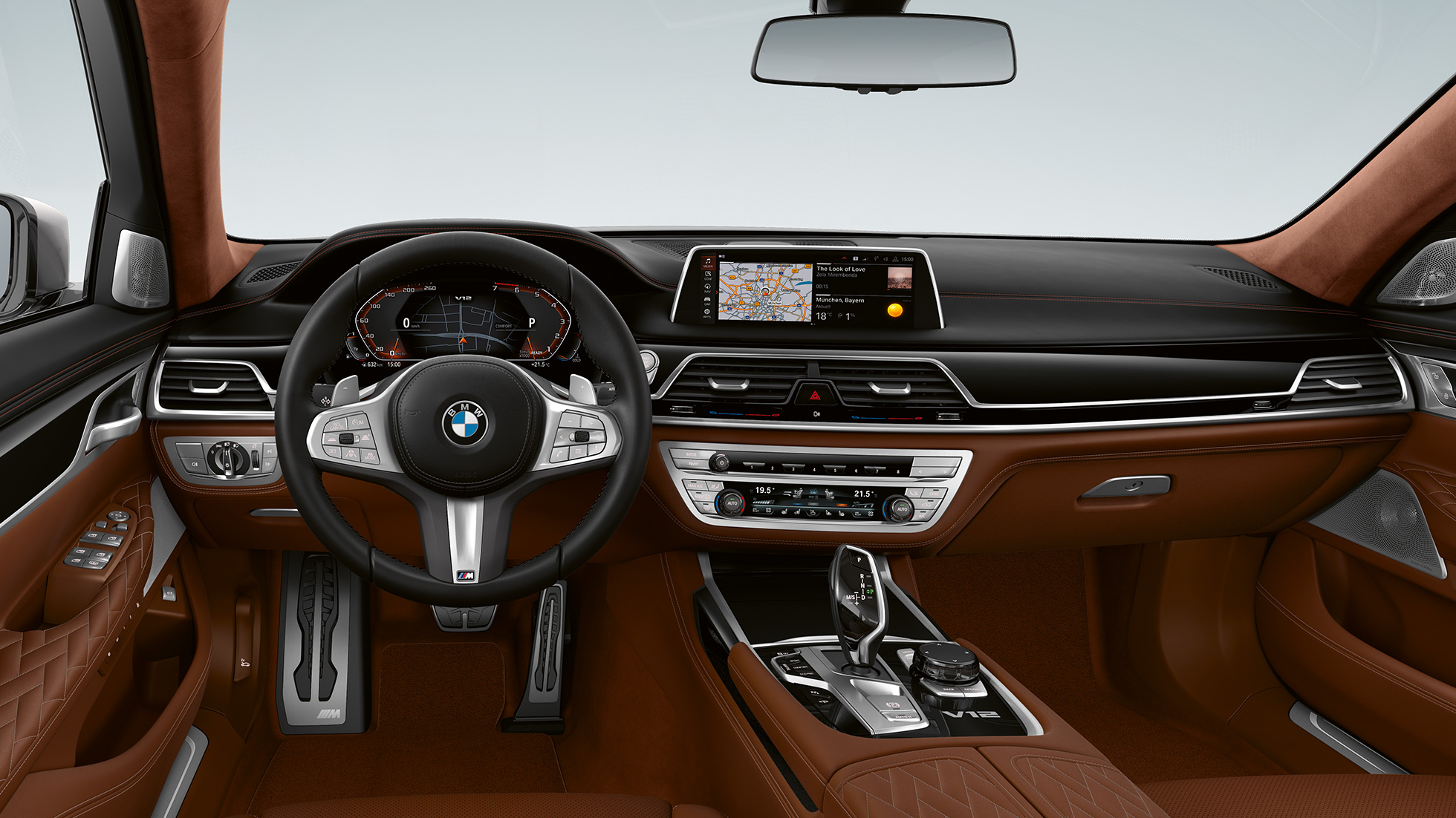Interior design BMW M760Li xDrive Sedan, interior design