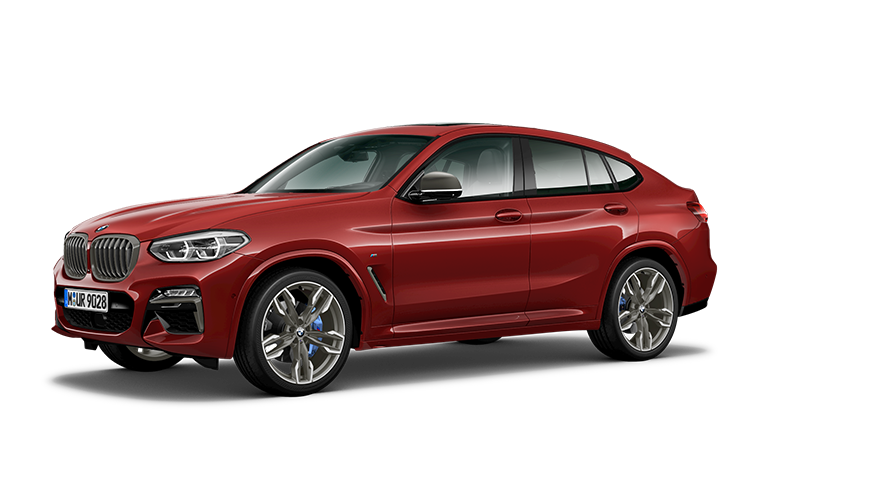 BMW X Series BMW X4 G02 three-quarter side view
