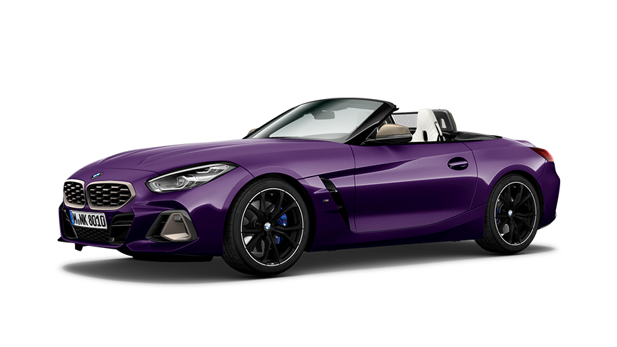 BMW Z4 Roadster (G29) three-quarter side view
