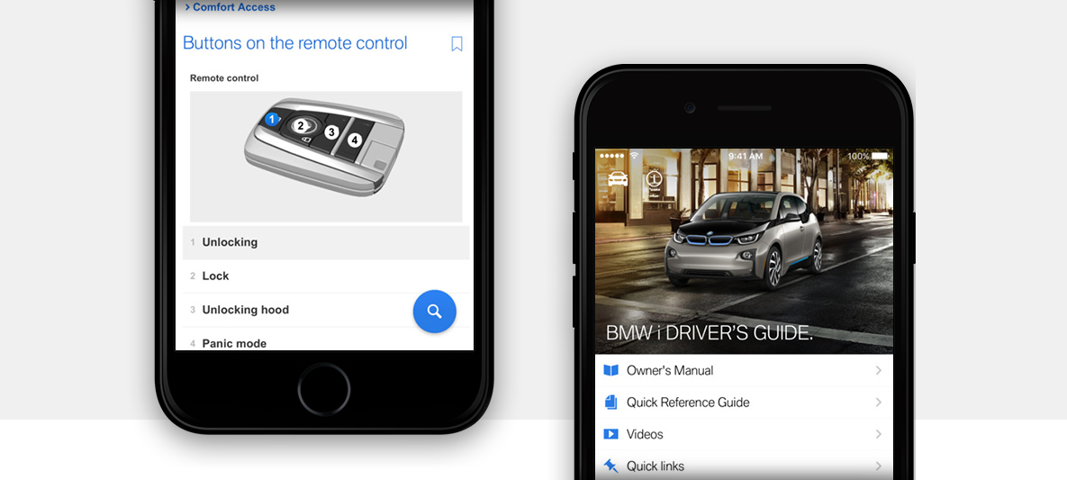 BMW Driver’s Guide App BMW Driver’s Guide App Standard Detail