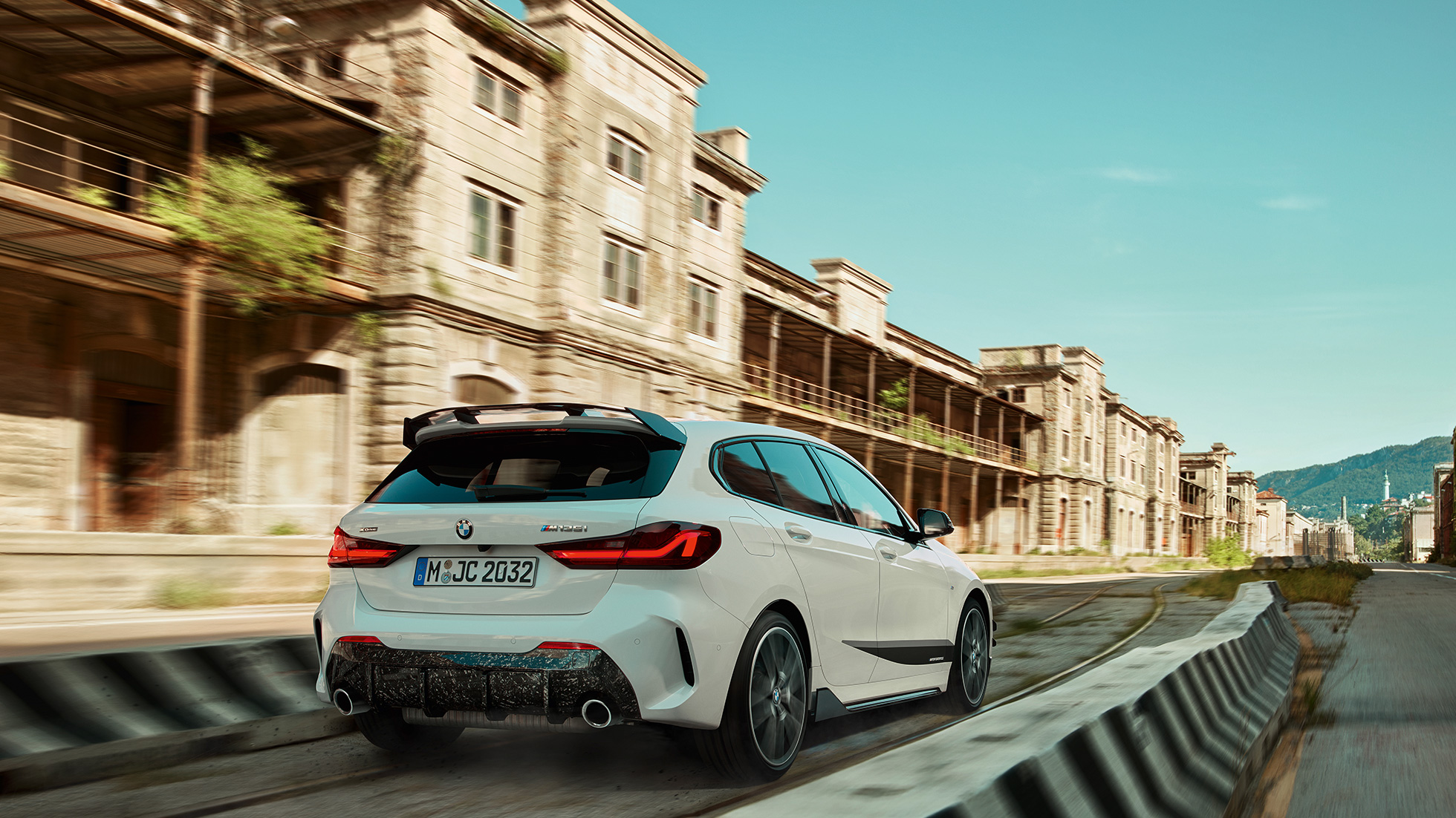BMW 1 Series BMW M135i xDrive F40 BMW M Performance BMW 1 Series BMW M135i xDrive F40 BMW M Performance rear view