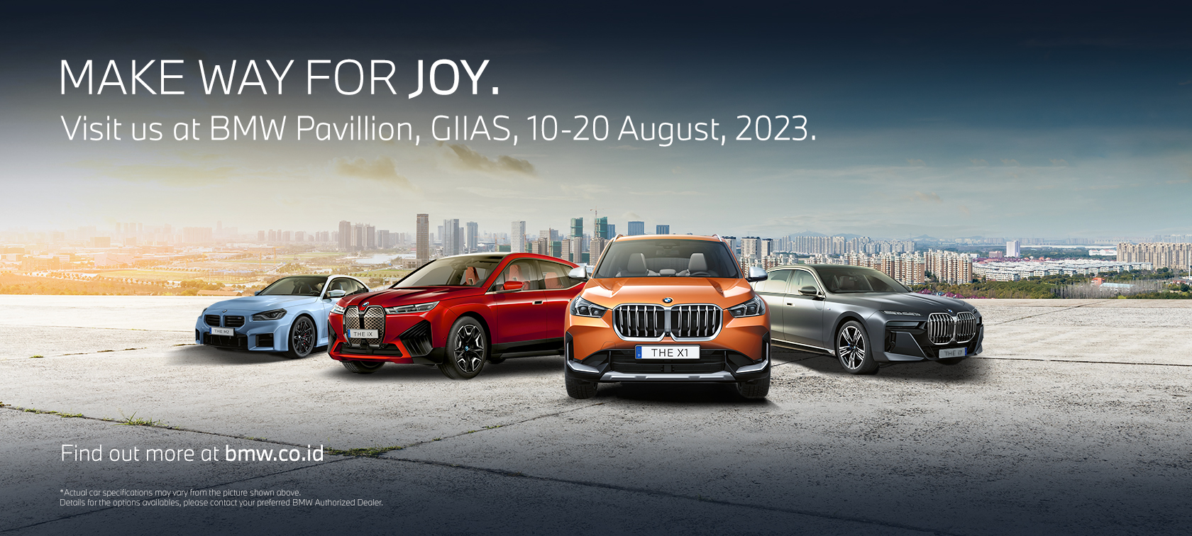 The BMW Pavilion at GIIAS 2023