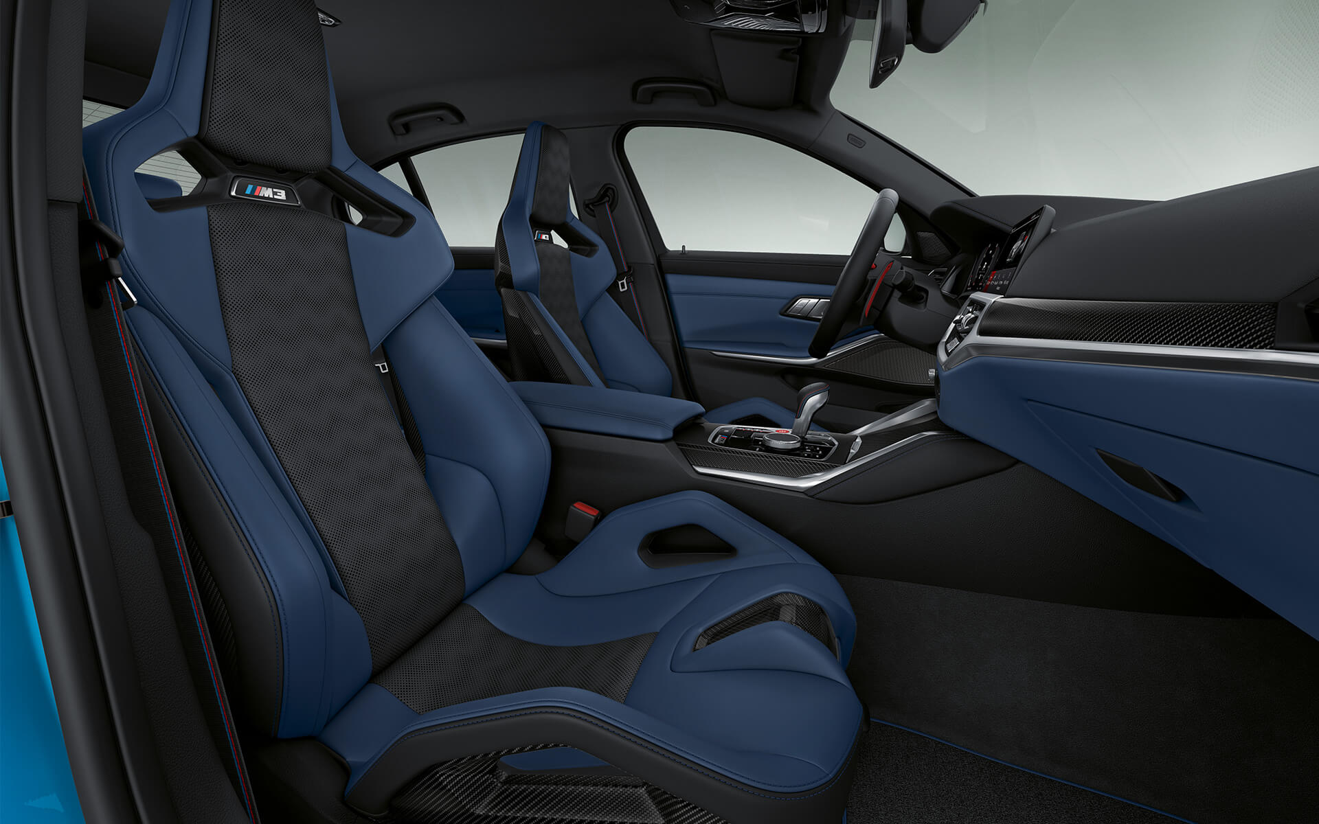 BMW Individual full leather ‘Merino’ fine-grain Fjord Blue/Black BMW Individual full leather ‘Merino’ fine-grain Fjord Blue/Black