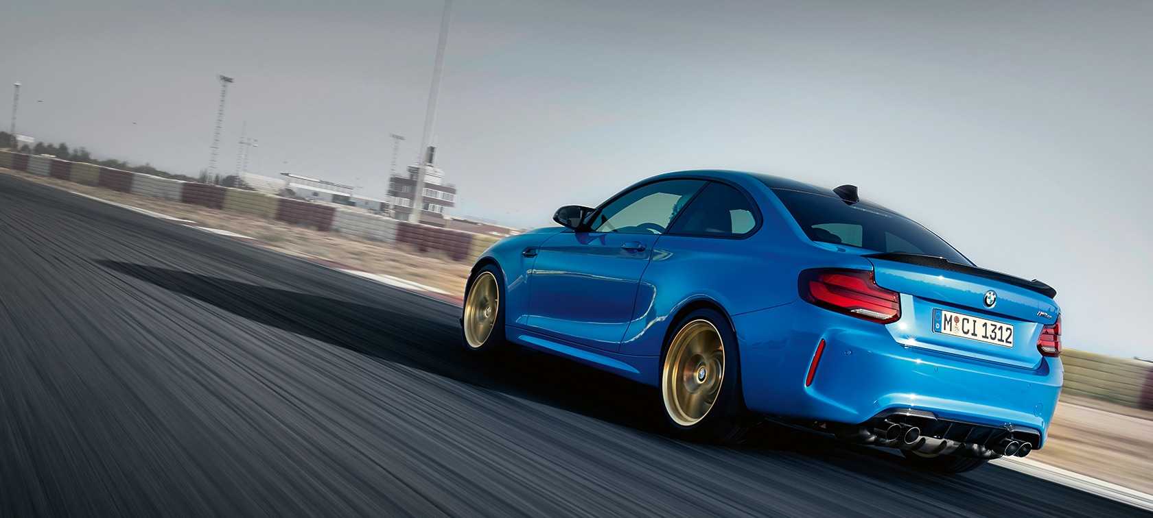 Models equipment BMW M2 CS Models equipment BMW M2 CS F87 Misano Blue metallic Ansicht